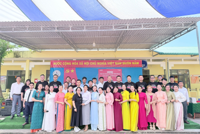 TRƯỜNG THCS LONG SƠN RỘN RÀNG LỄ BẾ GIẢNG NĂM HỌC  2025 – 2026